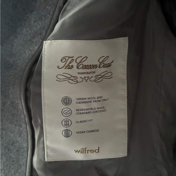 Aritzia Cocoon Long Coat Wool Cashmere size S - Picture 10 of 16